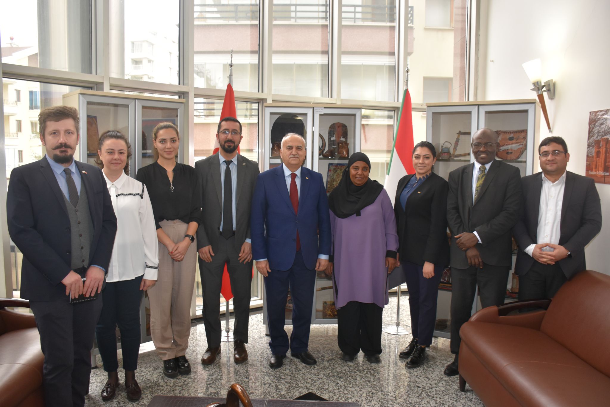 OSTİM' den Sudan Cumhuriyeti Elçiliği ziyareti