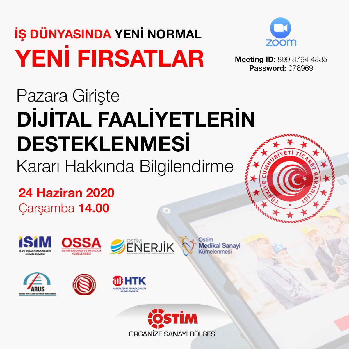 OSTİM Kümeleri Bilgilendirme Programı Serisi Başladı!